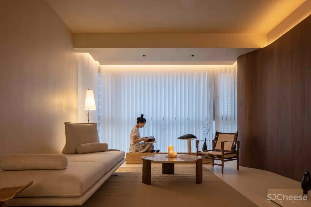 自然原木质感,品味现代简约的自然禅意 云行设计