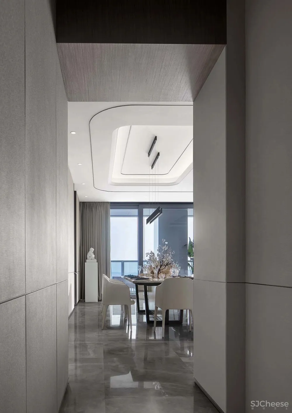 PAL.梁景华力作 深圳「侨城一号」顶级豪宅 A户型304㎡(更新)