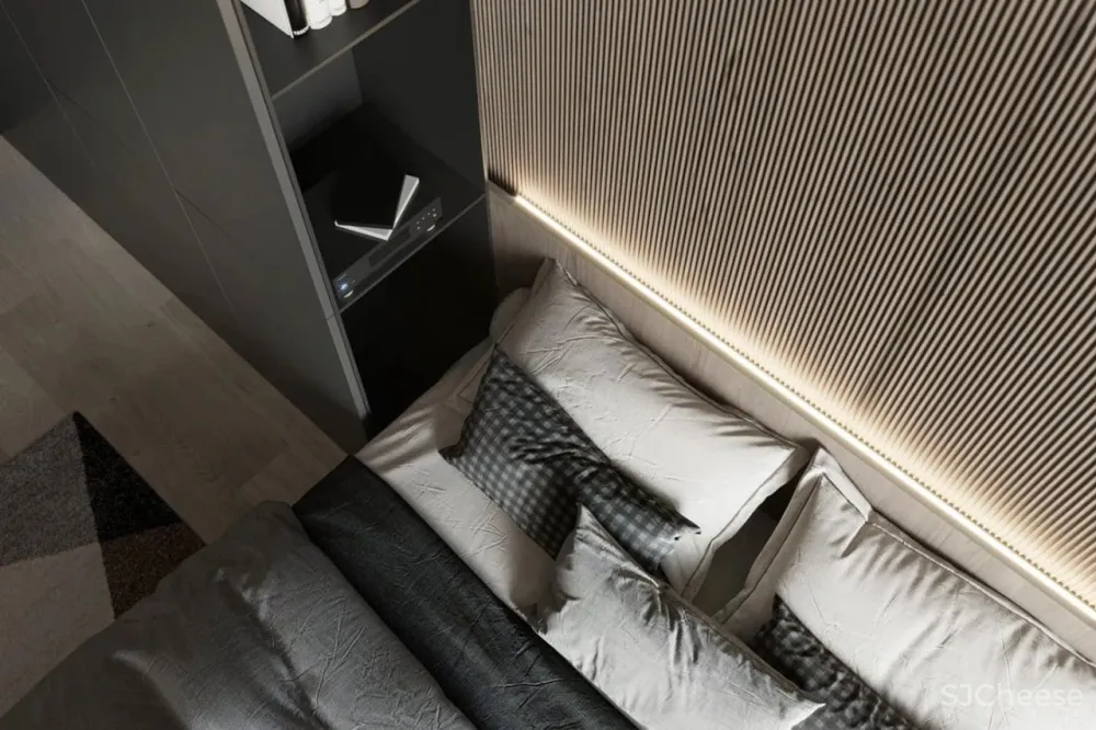 灰色极简空间，混凝土的质地！