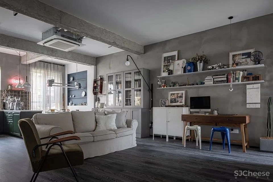 以设计语言的多重可能性展示主人独特的生活美学 EMMA HOME摄影师之家 吾索设计