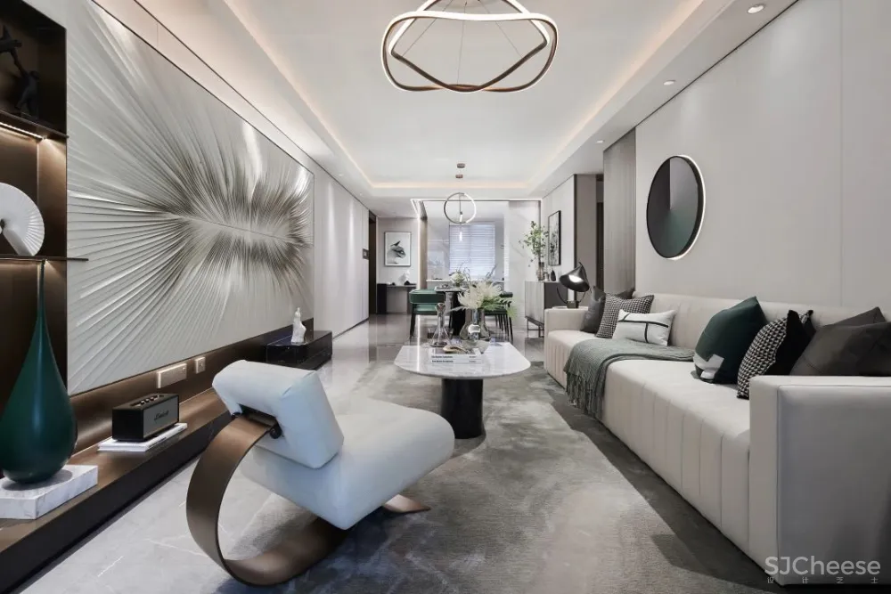 UMA伍玛 X 融创 融创中原文旅城样板间:当代艺术构筑生活之美