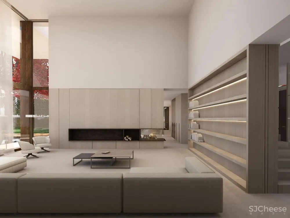 1157m²极简别墅，出繁入简，心境悠远