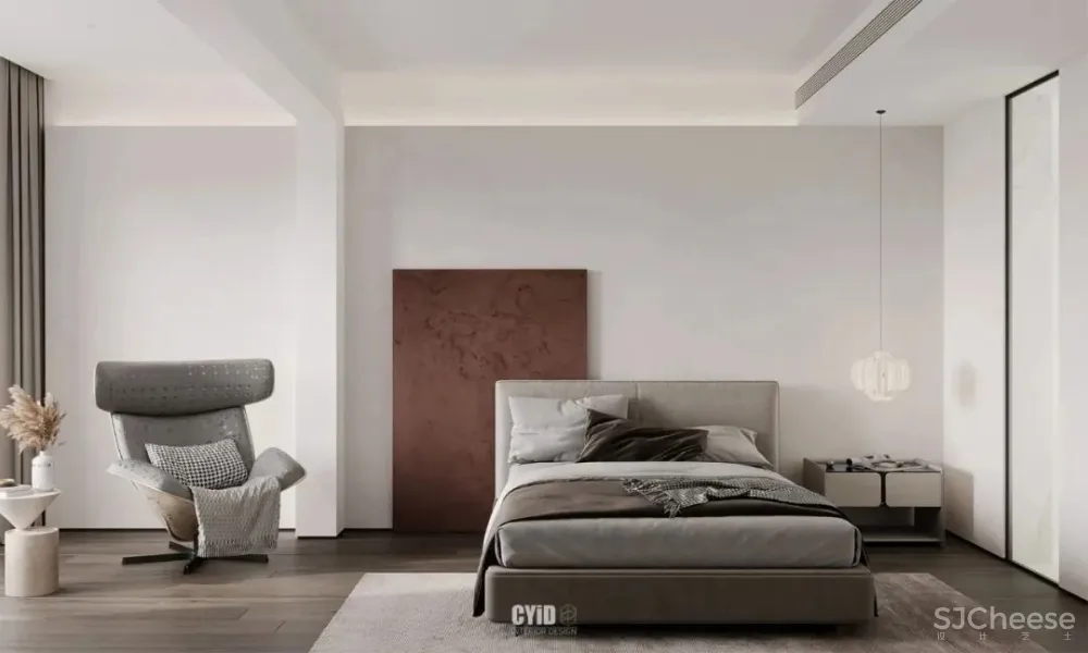 极简白 体块感，优雅现代的艺术大宅