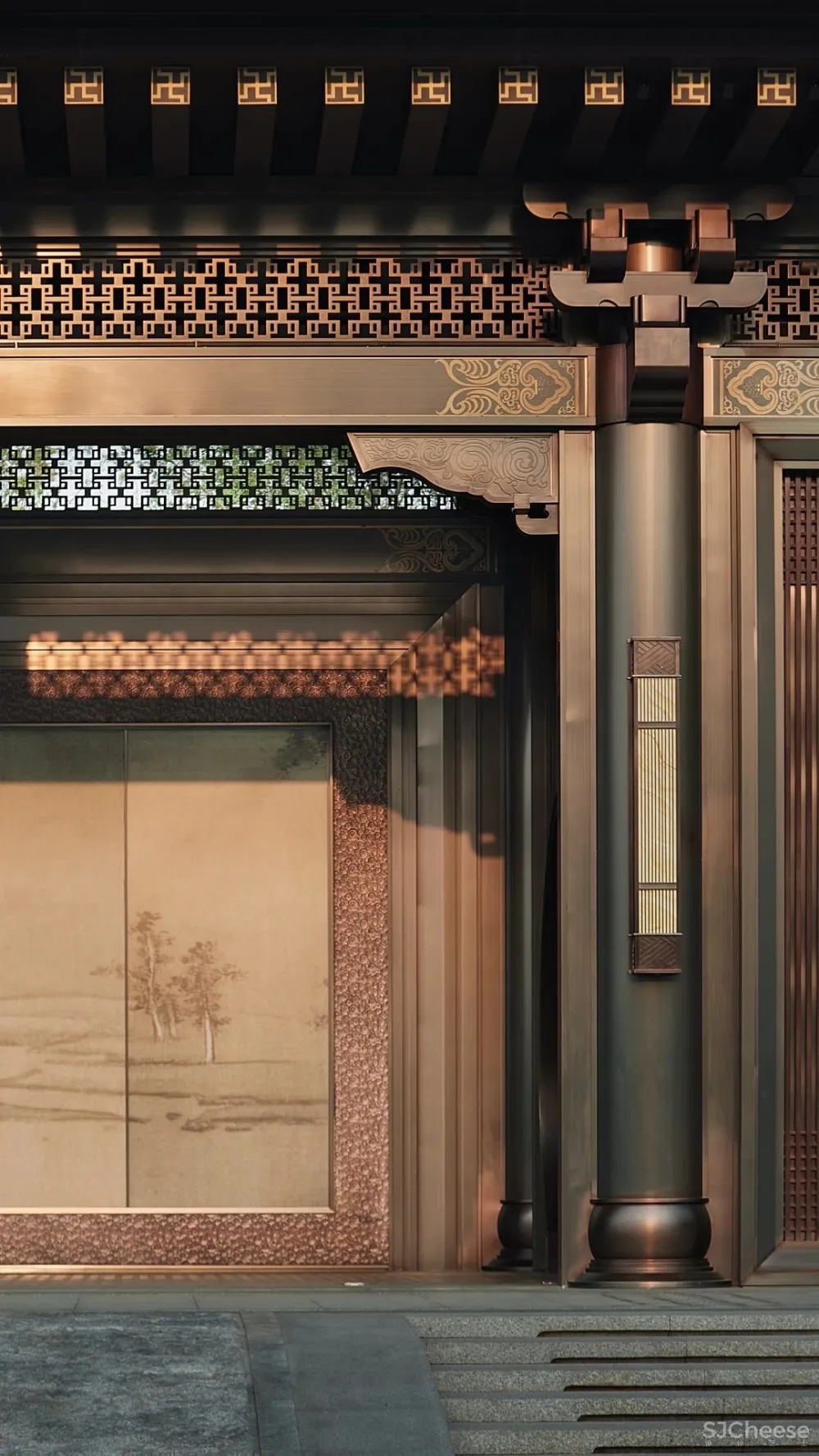 【创时空设计新作】以地为宣纸水为墨，写意东方山水画！