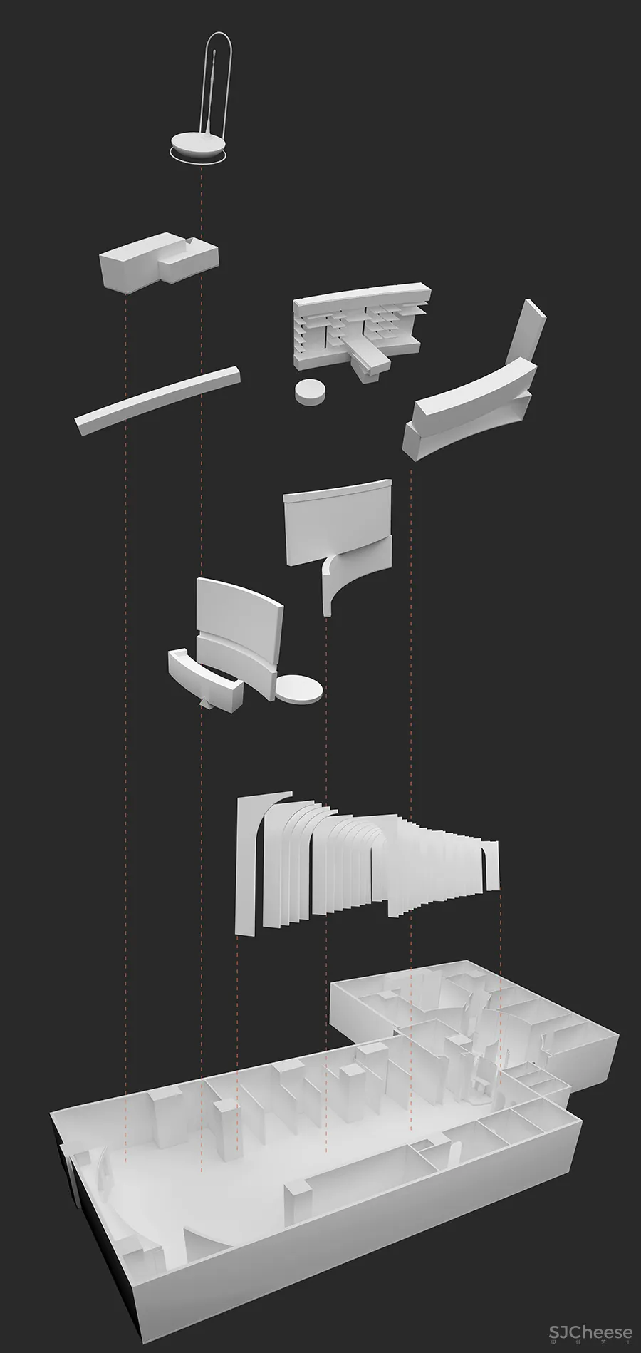 TTD本至设计 • 爱城影像空间|在叠进中传递爱的仪式感