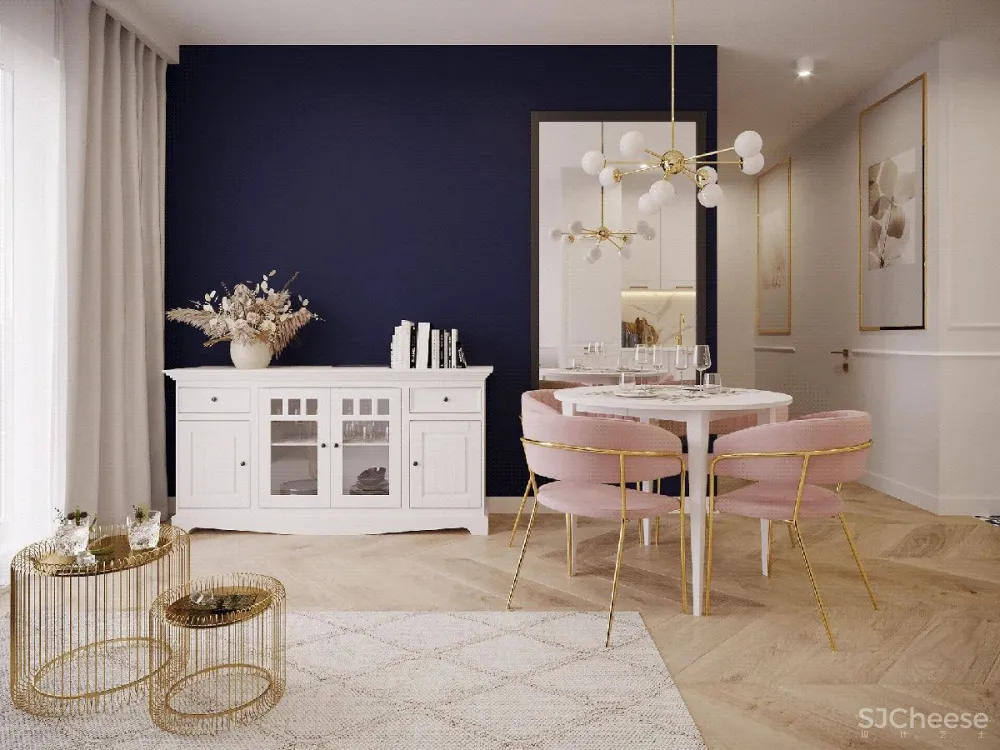 Color Visual梦幻蓝粉设计