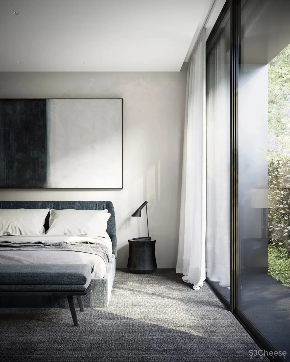 他做的公寓楼看起来像别墅,10套大平层户型还不一样,干净有格调的简约风太美了!