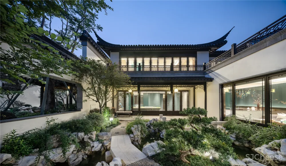 都说院子还是中国的美,这个项目再次示范中式院落如何复刻