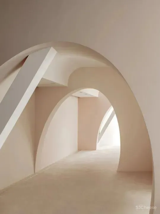 流线的自然永恒 婚纱高定艺术空间 尔我空间设计