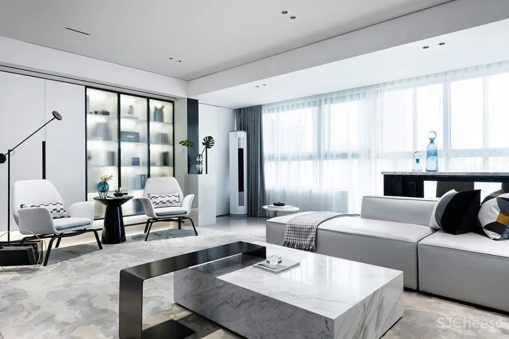 孙文设计事务所丨灰蓝配,才高级!