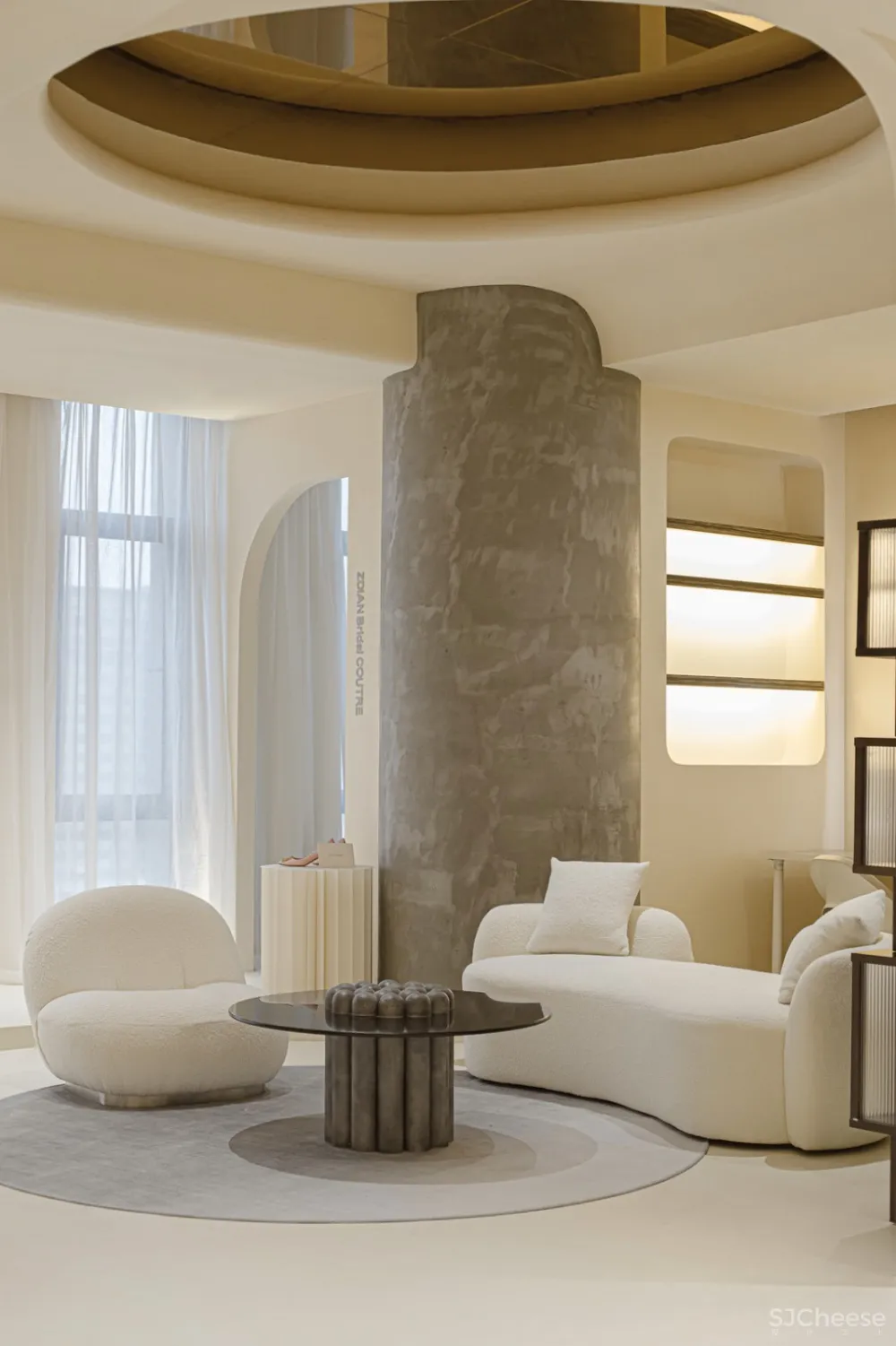 《甸·堂》ZDIAN Bridal婚纱店|大可设计 艺术和商业得共融共生