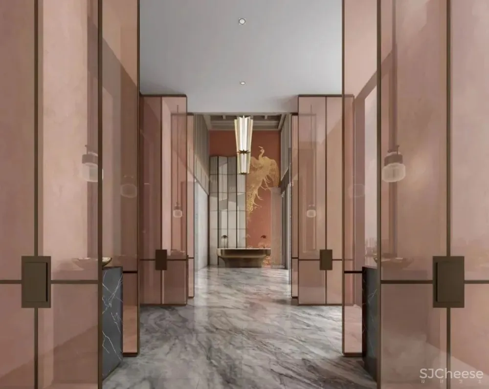 新城·凤凰台 体验中心,演绎那一抹红的诗情画意 牧笛设计