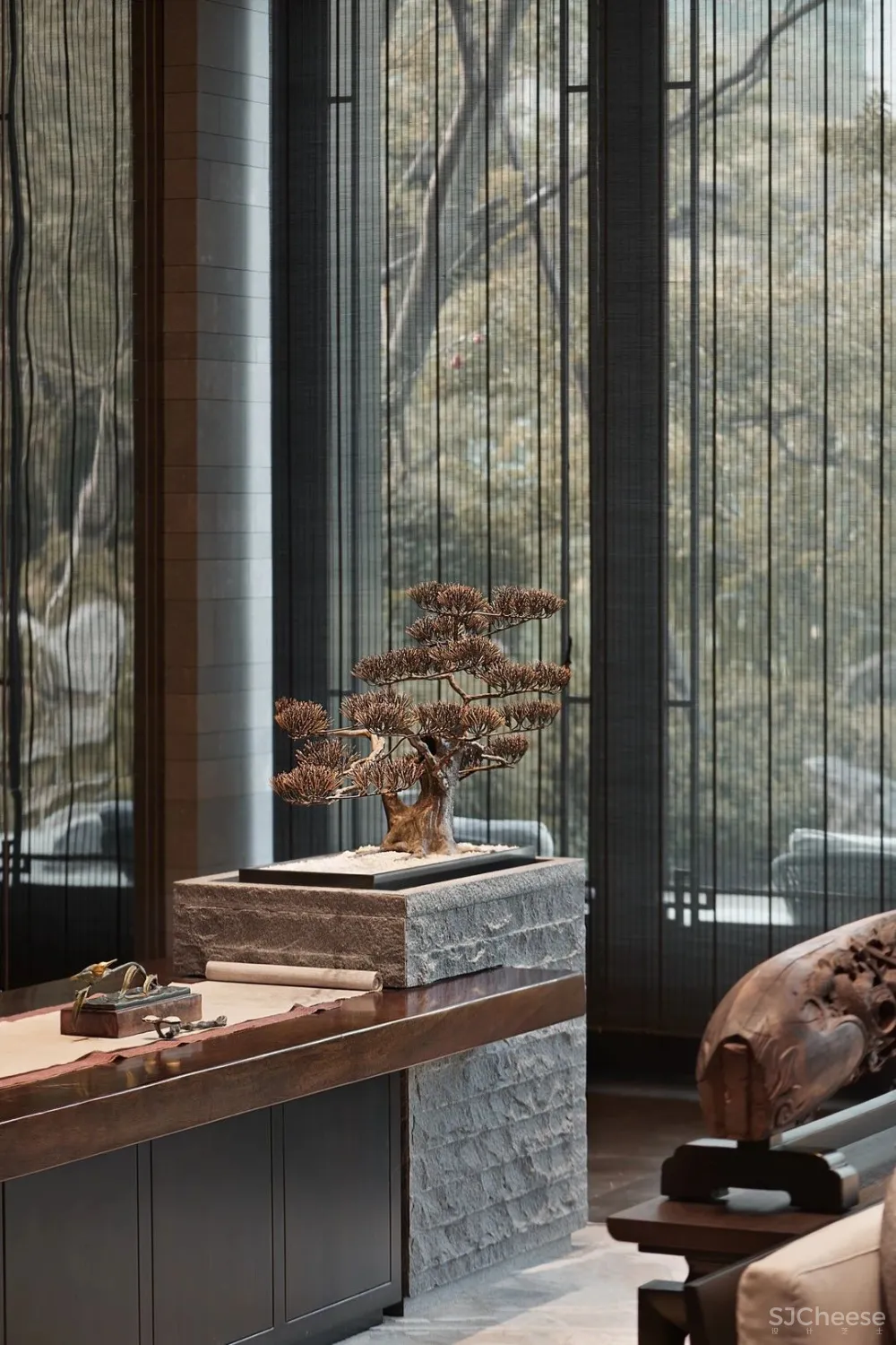 【创时空设计新作】以地为宣纸水为墨，写意东方山水画！