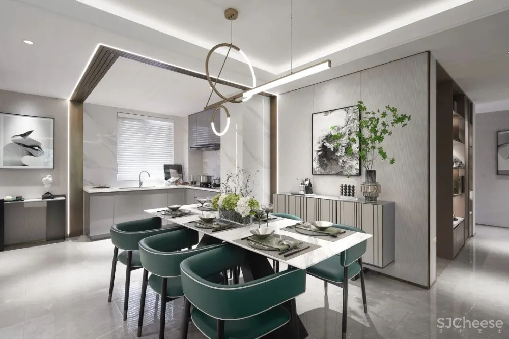 UMA伍玛 X 融创 融创中原文旅城样板间:当代艺术构筑生活之美