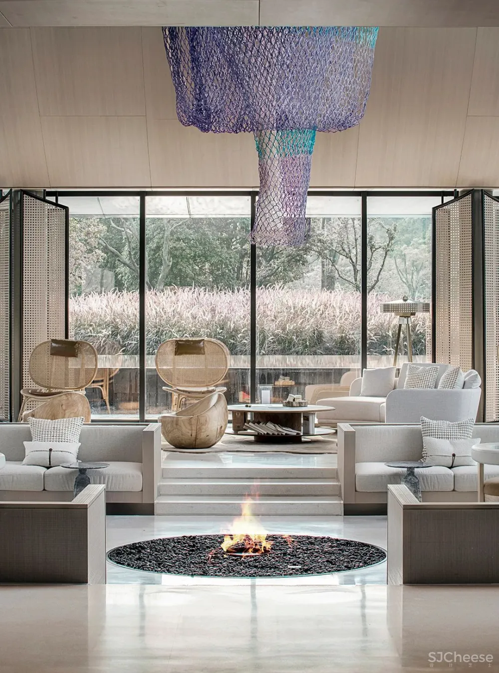 派尚设计 围炉山谷，将自然简朴的在地性做到极致