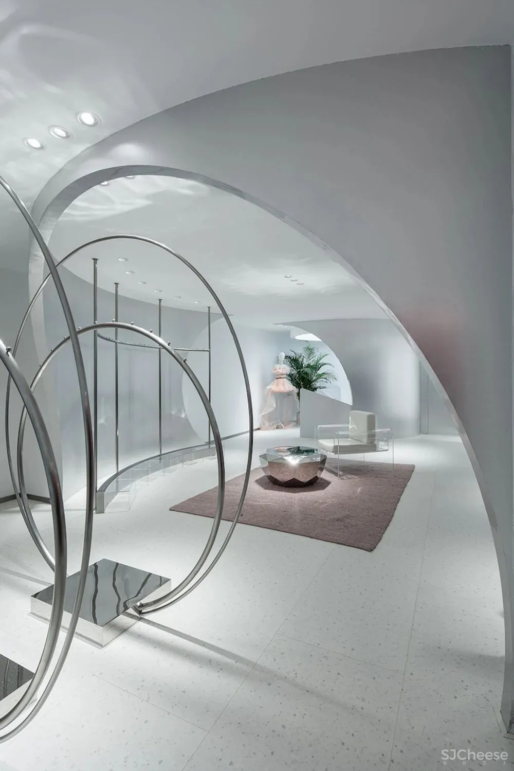 这个独立设计师服装品牌,连装修都这么多的巧思