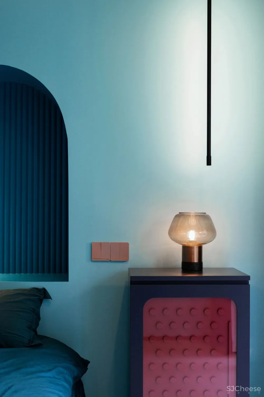 上海前滩女律师80㎡家!硬生生把“红配绿”,装成了你住不起的样子!