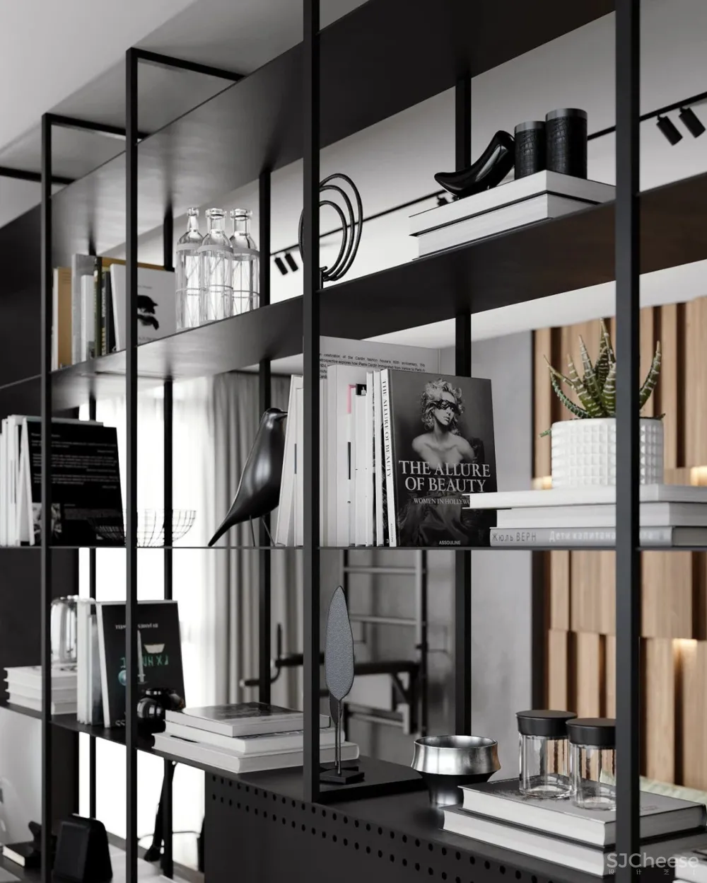 灰色极简空间，混凝土的质地！