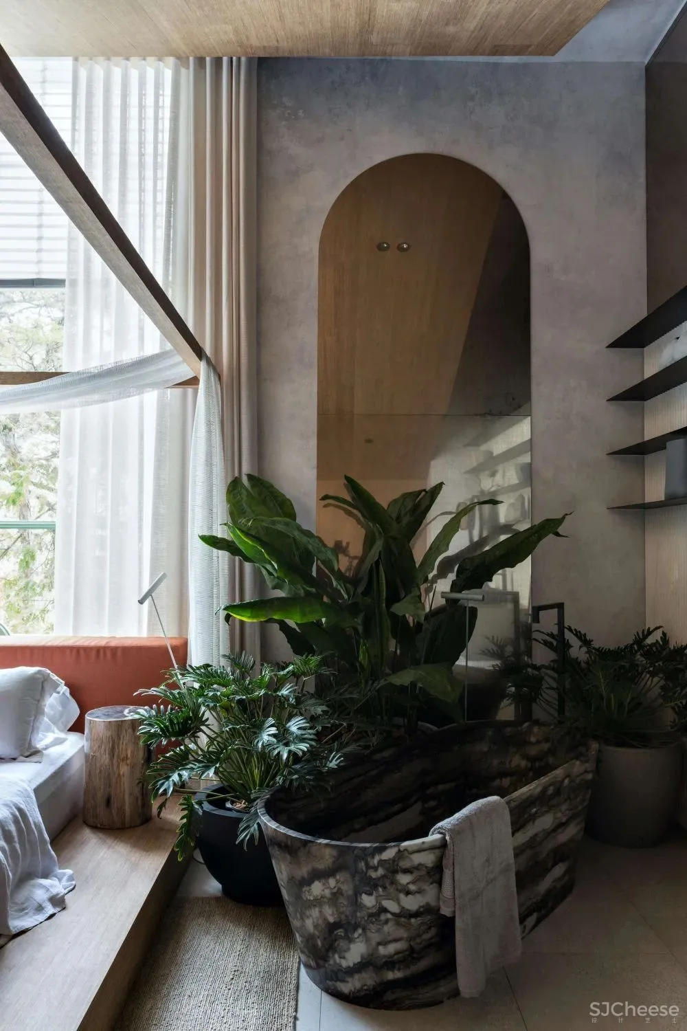 101m² 隐谧自然主义之居