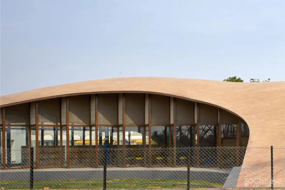 新作 印度Maya Somaiya图书馆:可上人红砖拱顶 Sameep Padora - Associates