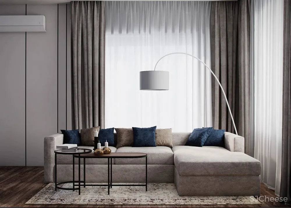 154㎡简致的轻奢质感!