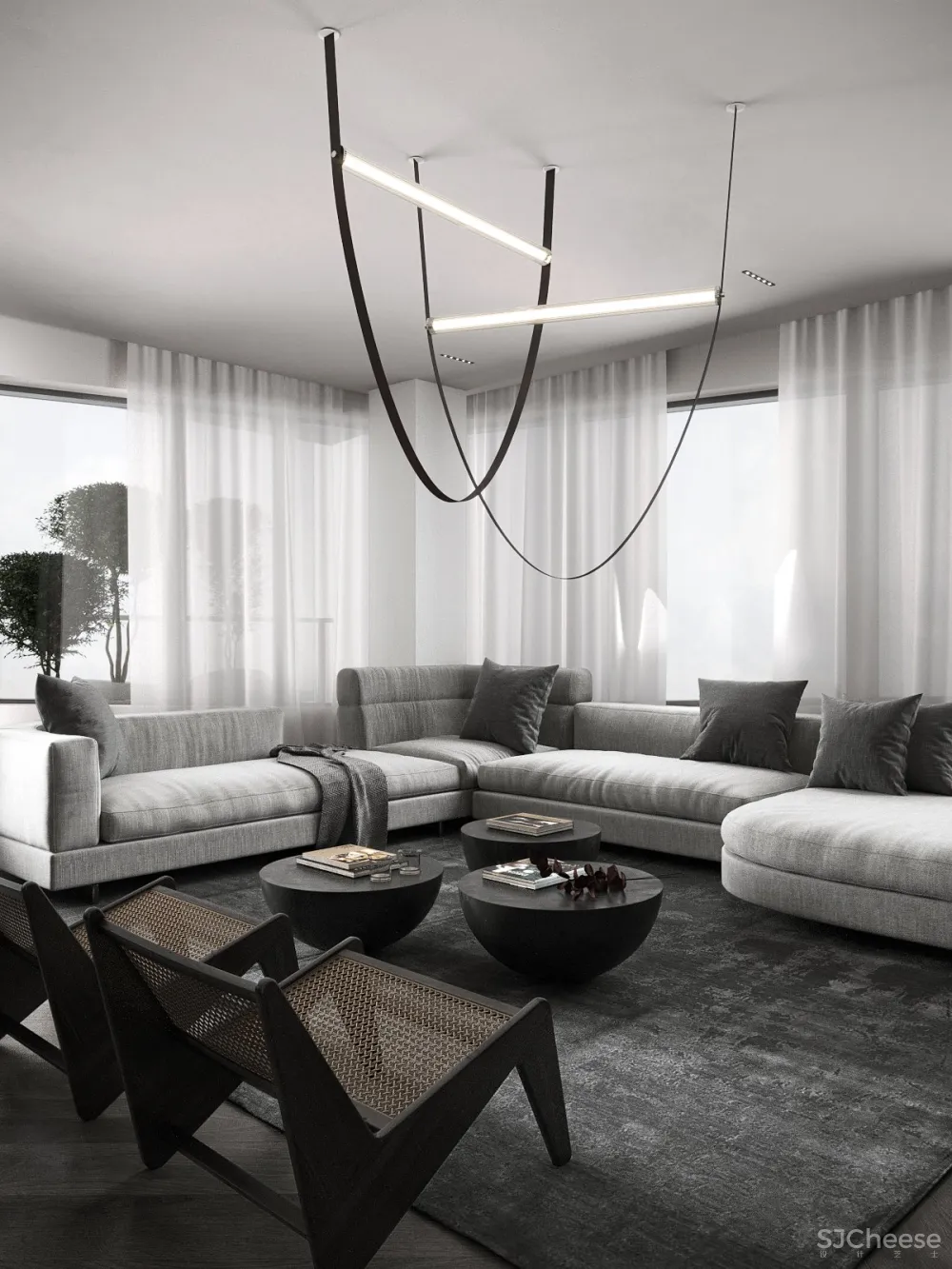 The One Architectural Lab 新作 治愈性的优雅宁静