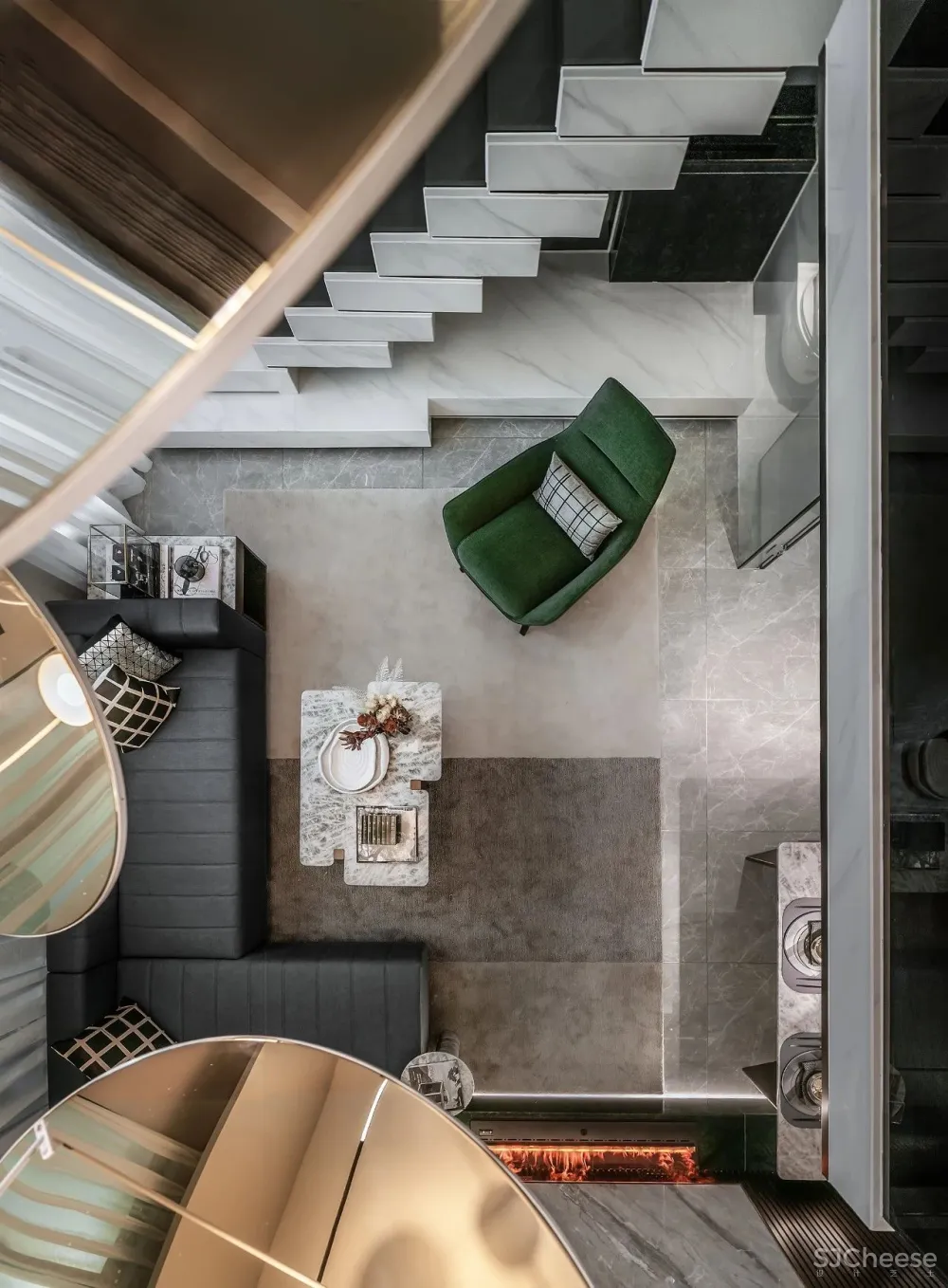 DAS大森设计：40m² - 50m²小而精loft，斜杠青年的挚爱！