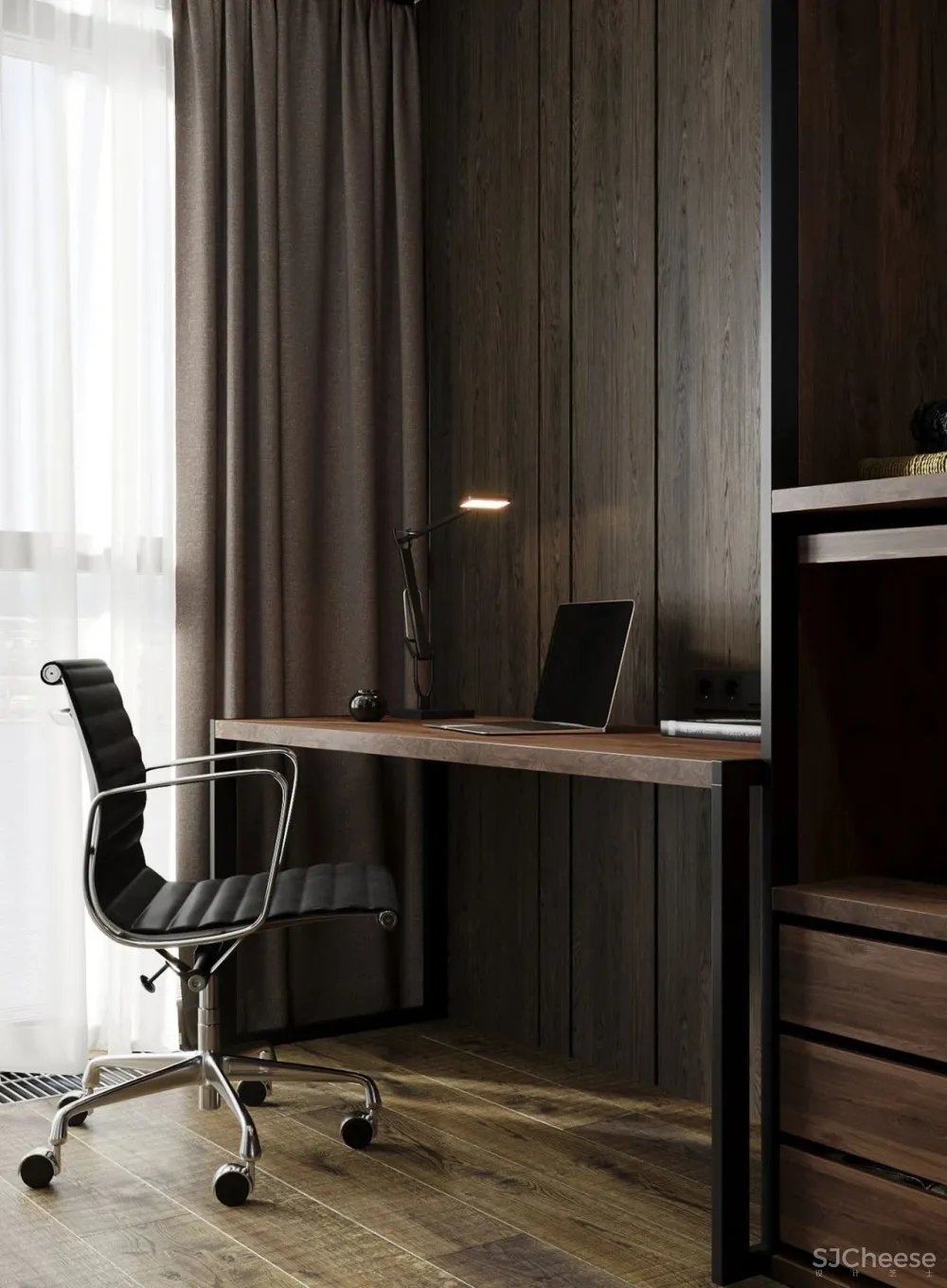 灰色极简空间，混凝土的质地！