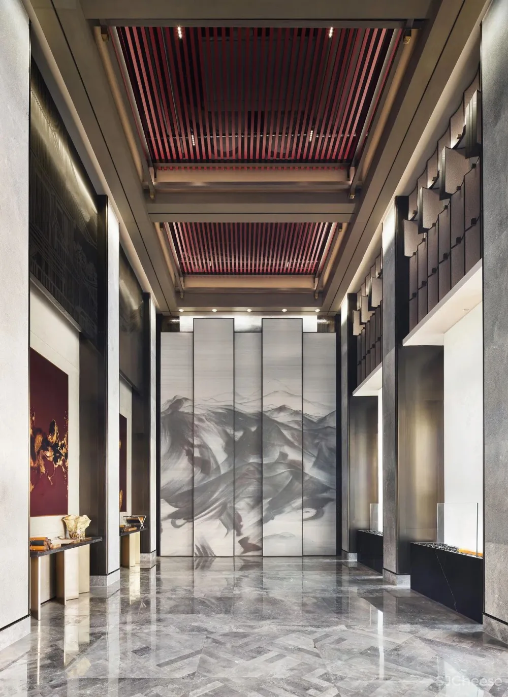 布鲁盟设计丨常州新城璞樾春秋售楼处 :典雅东方,借古开今