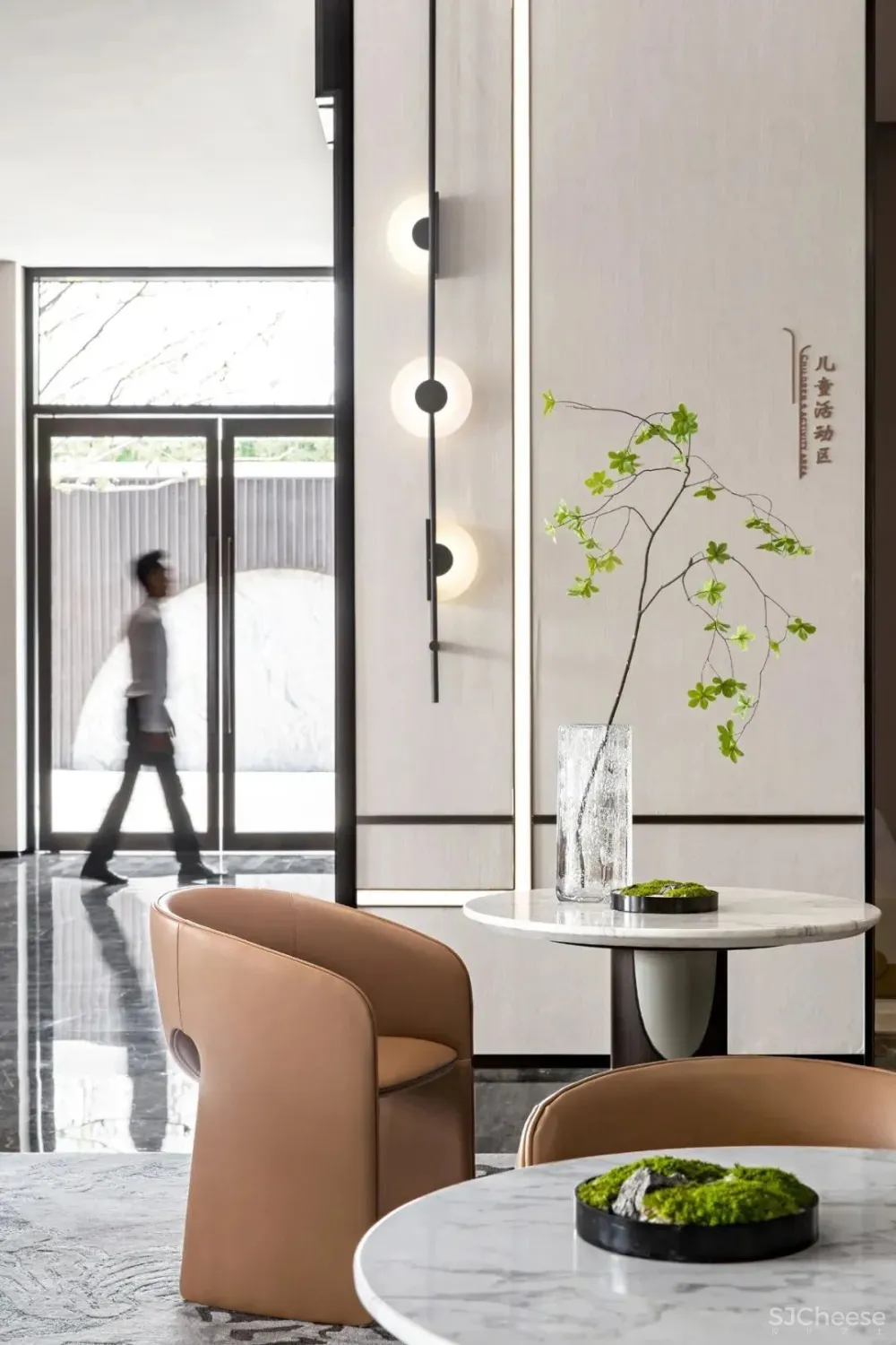 璞辉设计丨云水禅心，陶柳之下的现代二分法美学