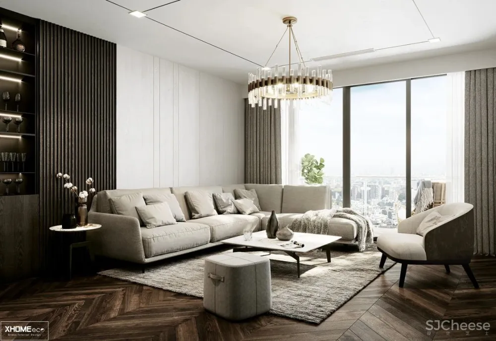 意式极简轻奢设计,优雅!