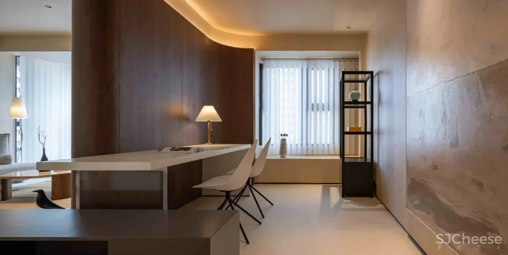 自然原木质感,品味现代简约的自然禅意 云行设计