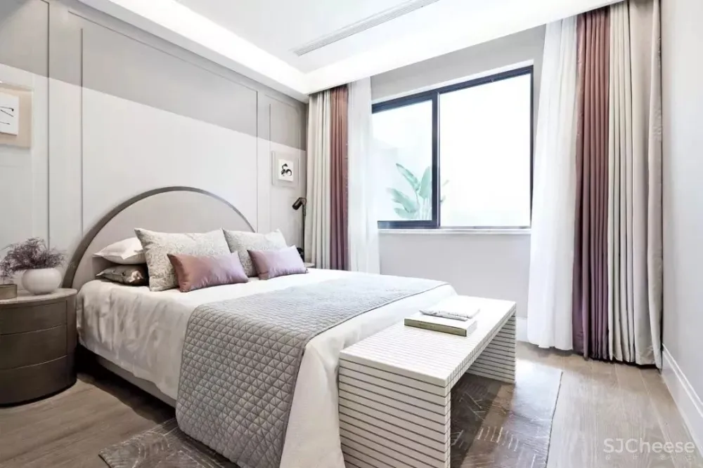 满满的设计亮点!319㎡样板间,全是知识点