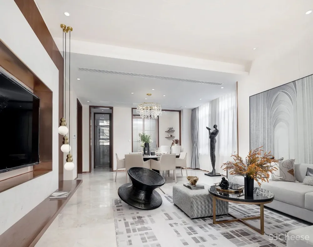 420㎡现代别墅,塑造风格之美 豪意居设计