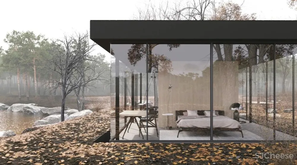 打破常规的房子,屋顶加个仰角引光入室,这样的自建房太有创意了!