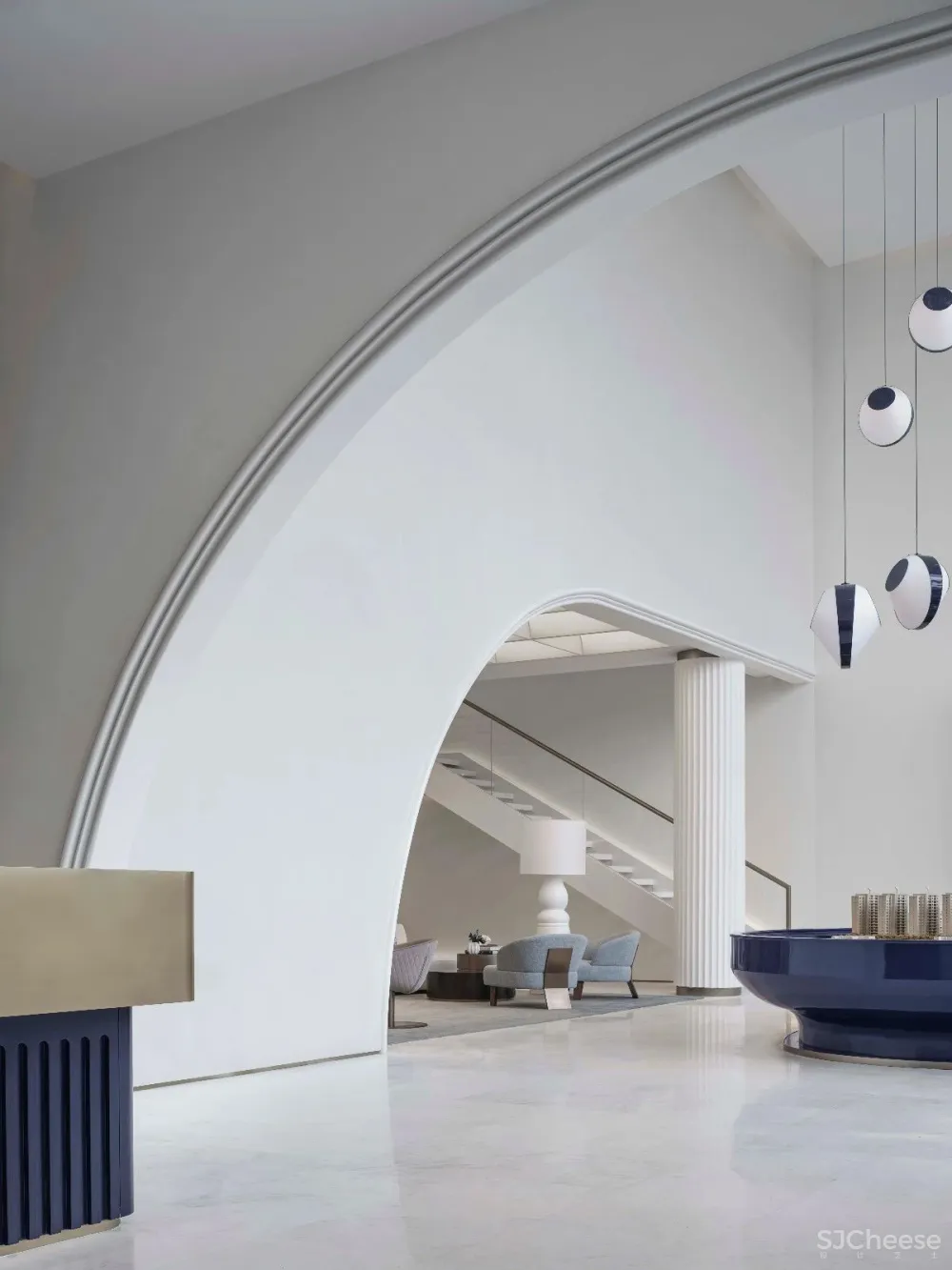 青岛实地蔷薇熙岸售楼处,空间里的“海” FORMWERKZ