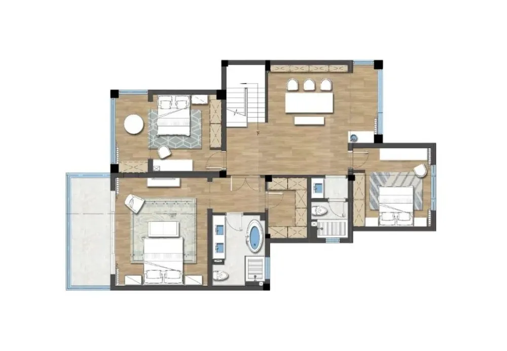 700㎡三代同堂之家，享受时光的正确打开方式！