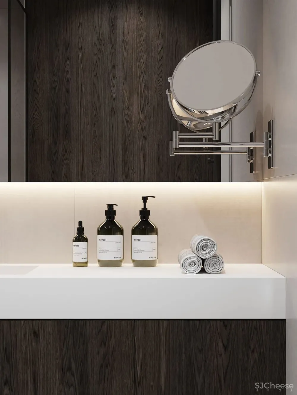 灰色极简空间，混凝土的质地！