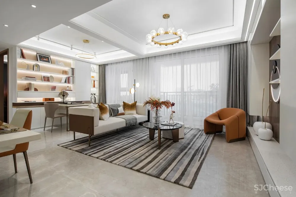 乐尚设计丨吴江信坤望湖四季样板间