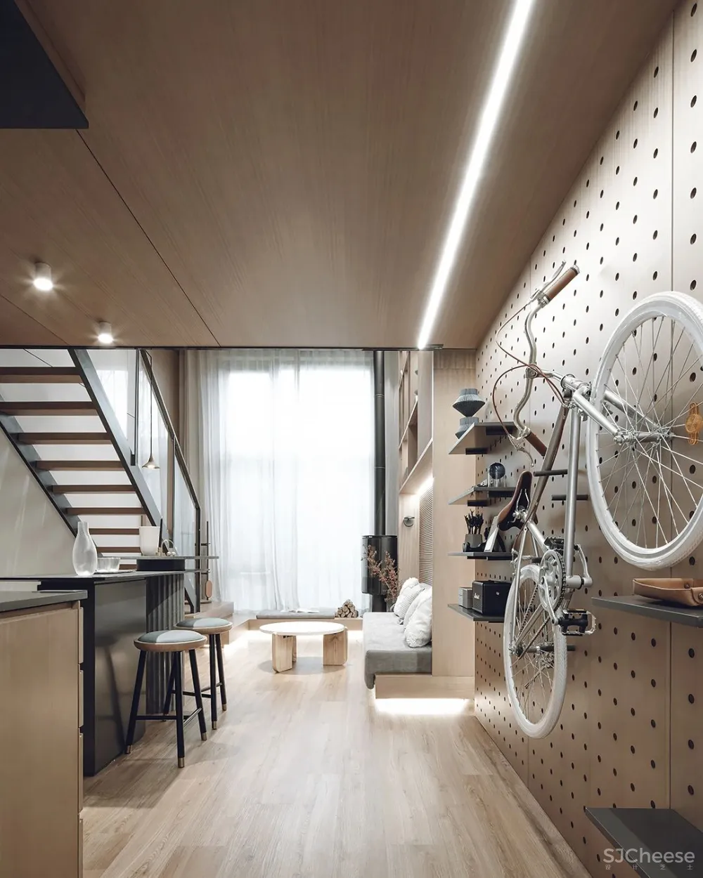 万境设计 × LOFT样板间：年轻一代的个性居所