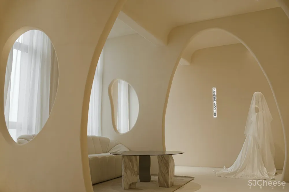 《甸·堂》ZDIAN Bridal婚纱店|大可设计 艺术和商业得共融共生