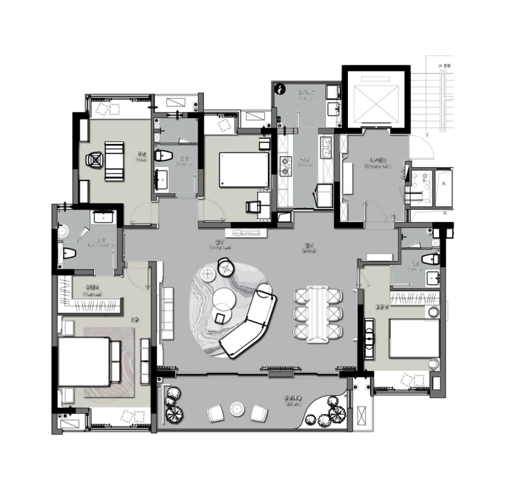 现代与古典的融合，雅奢设计的新定义！
