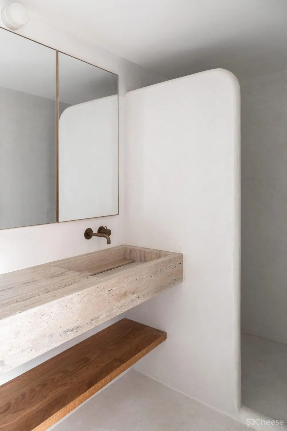 92㎡ 简约 LOFT,玻璃隔断让空间更通透