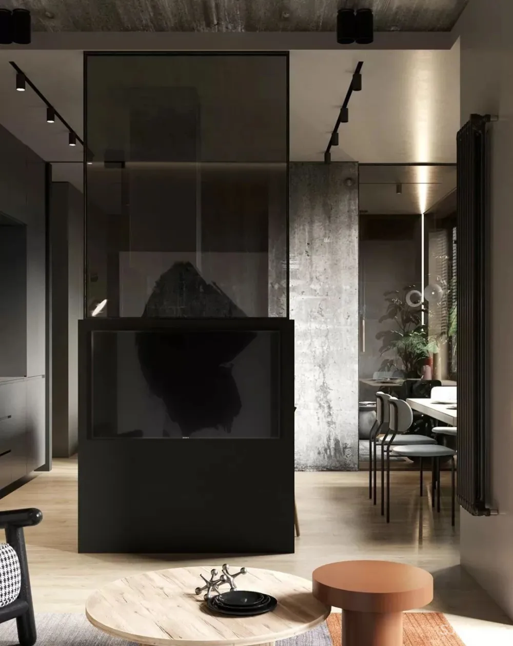 一套56㎡的住宅,设计很厉害,有颜有格调 !