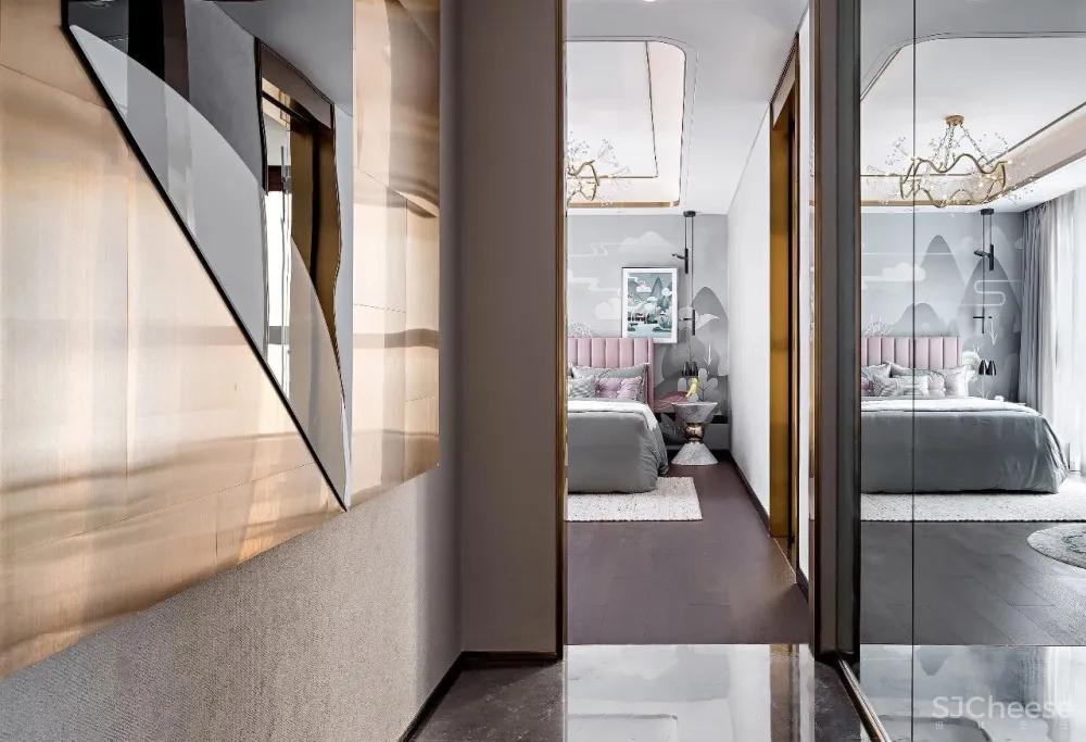 巧妙利用柜子,原来还能让室内空间这么通透连贯