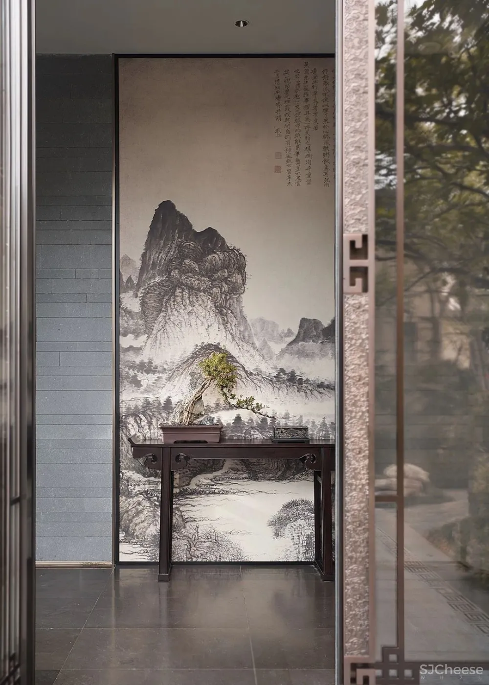 【创时空设计新作】以地为宣纸水为墨，写意东方山水画！