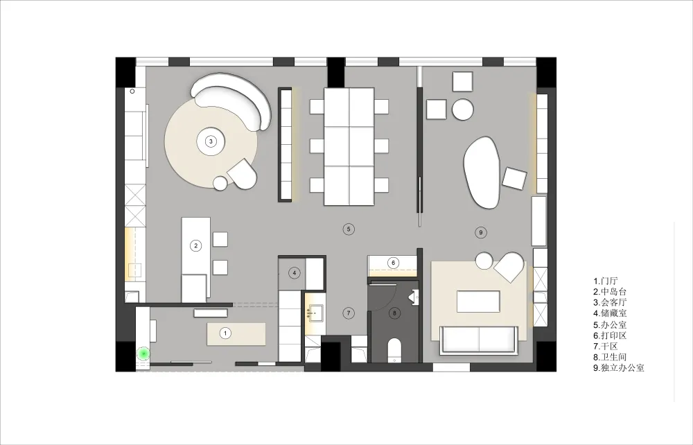 池旻烨丨 让居家与办公产生温柔的共鸣