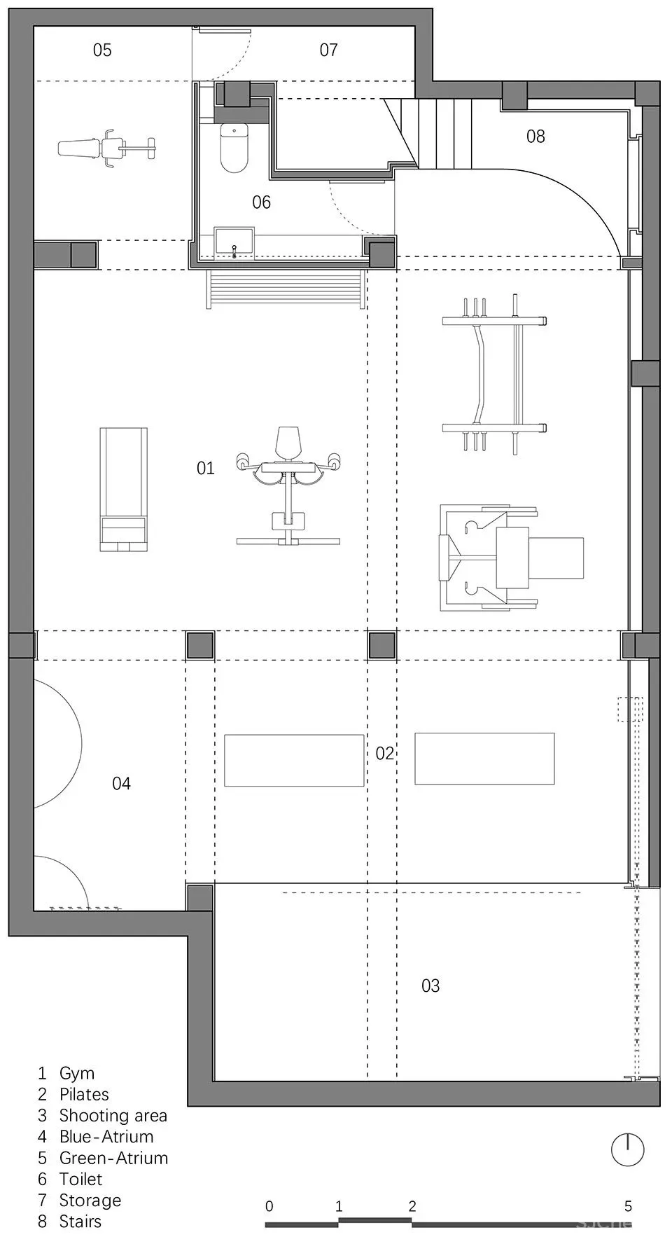 新作 上海健身女博主的私人工作室 大海小燕设计工作室