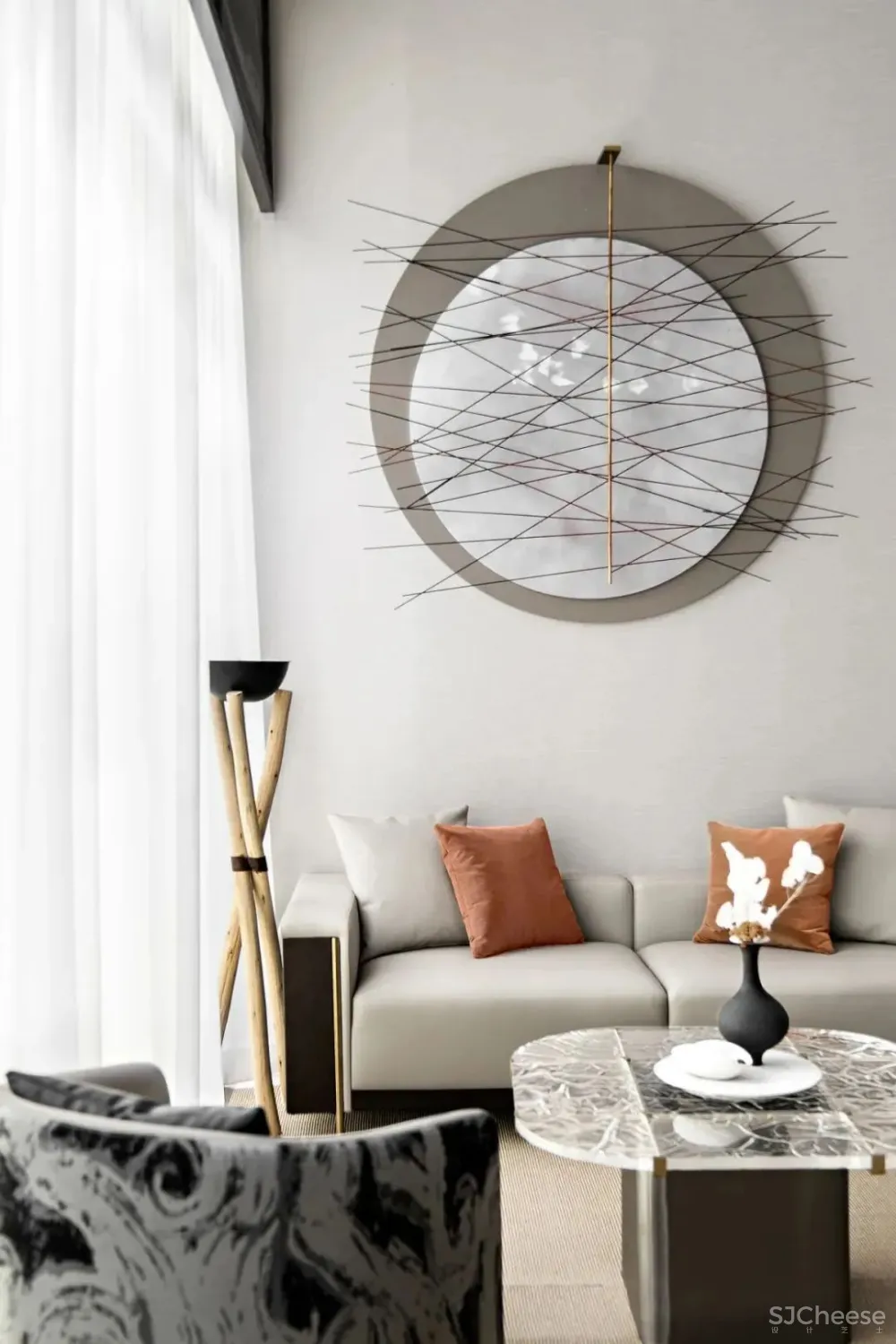 璞辉设计丨云水禅心，陶柳之下的现代二分法美学