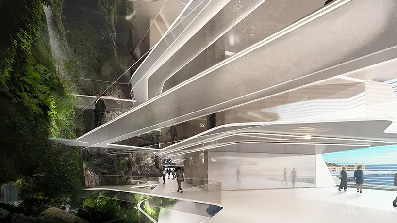 法国凯宾斯基最新酒店方案曝光，靠山而建，山和海都是景观